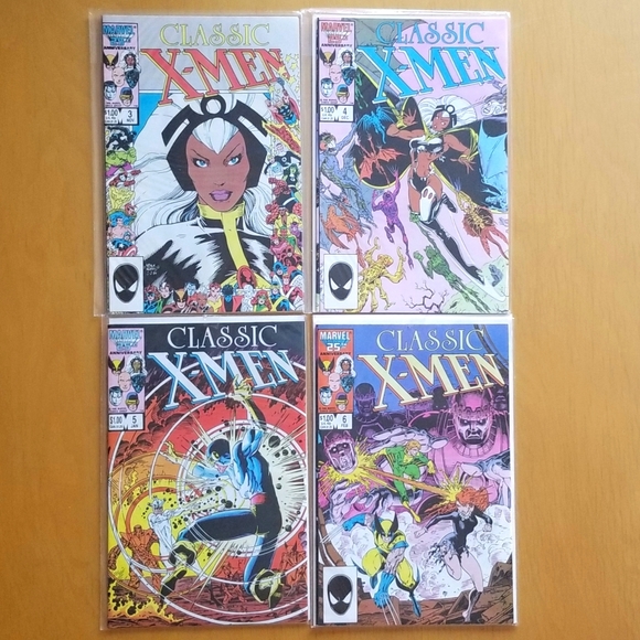 1980s Marvel Comics (Lot of 4) Classic X Men !!!!